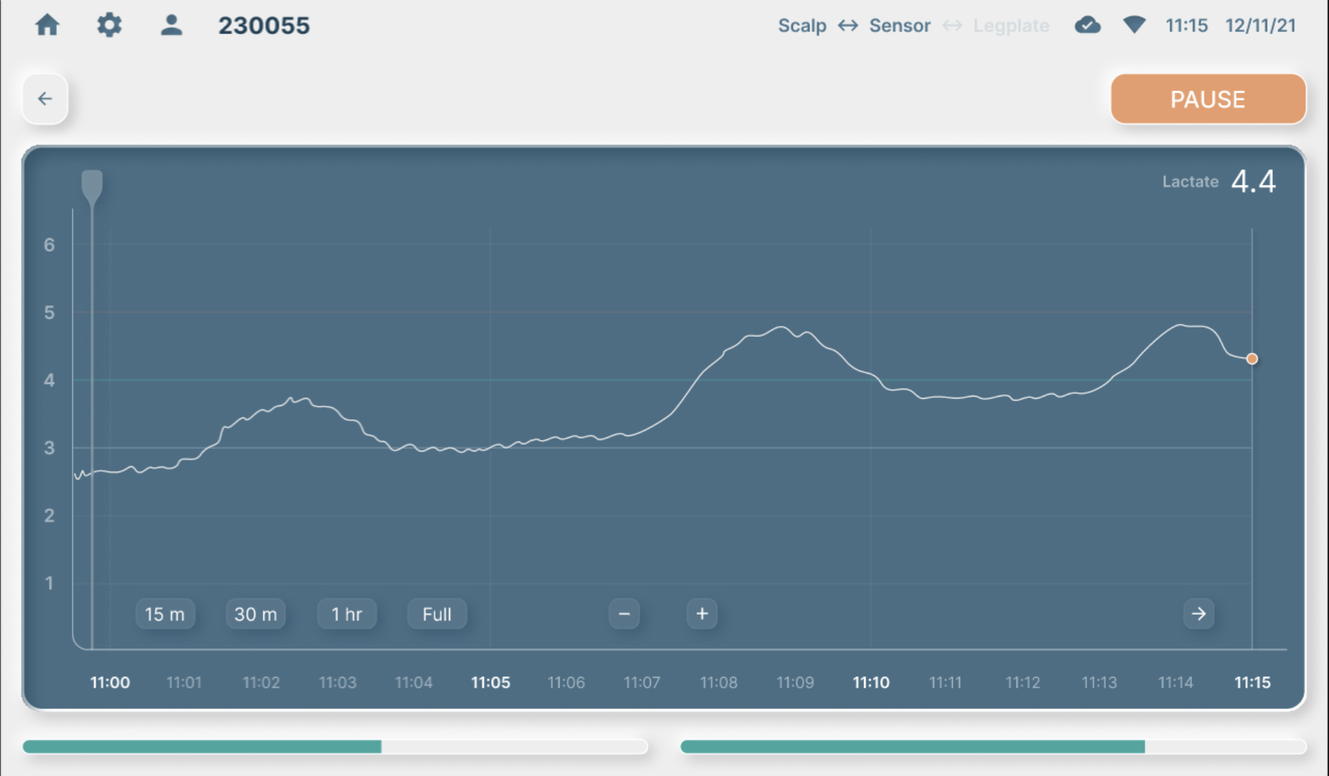 VitalTrace Desktop - Custom software interface preview