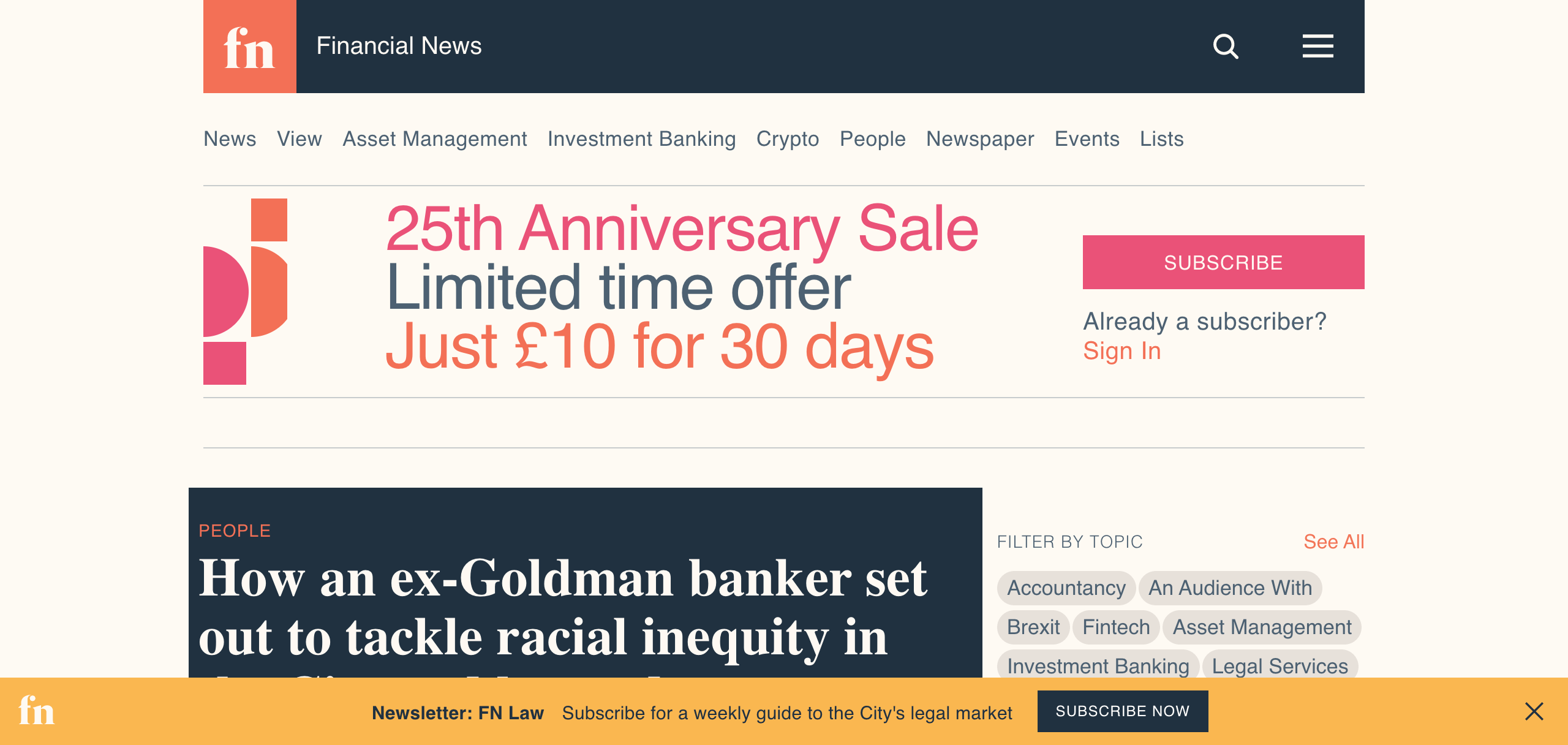 Financial News Desktop - Custom software interface preview