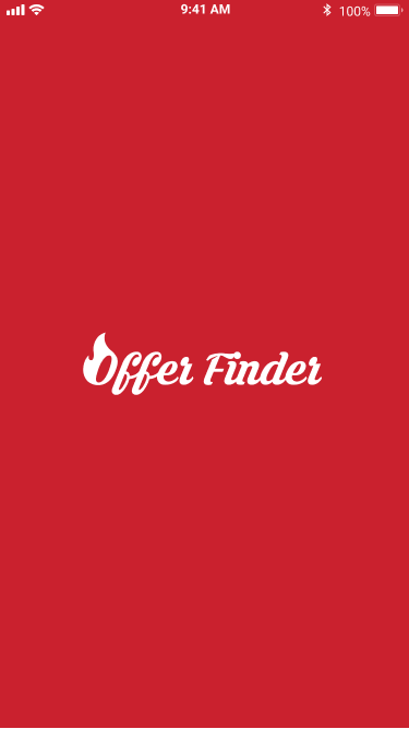 Offerfinder Mobile - Custom software interface preview