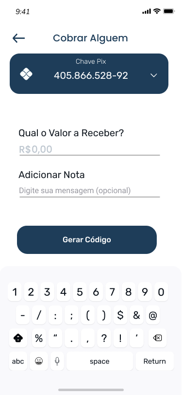 TBA Digital Wallet Mobile - Custom software interface preview